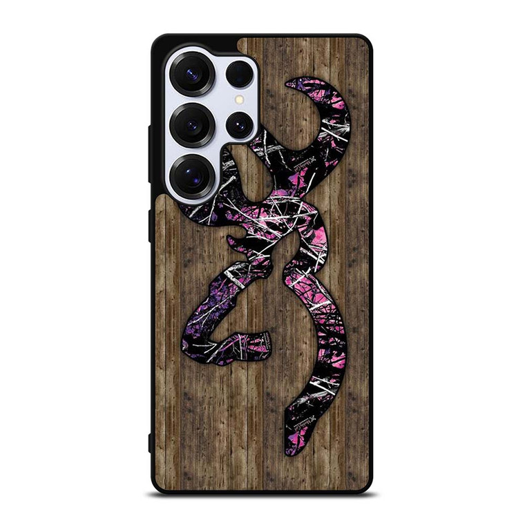 CAMO BROWNING PINK WOOD Samsung Galaxy S25 Ultra Case Cover CAMO BROWNING PINK WOOD Samsung Galaxy S25 Ultra Case Cover