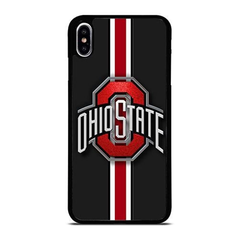 OHIO STATE STRIPE LOGO iPhone XS Max Case Cover