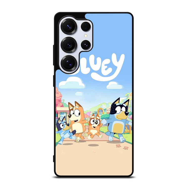 CARTOON BLUEY CHARACTERS Samsung Galaxy S25 Ultra Case Cover