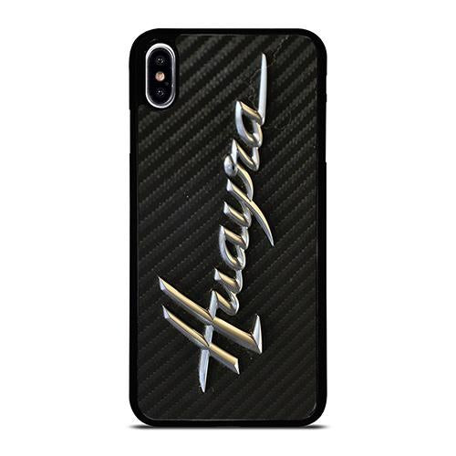 PAGANI HUAYRA CARBON LOGO iPhone XS Max Case Cover