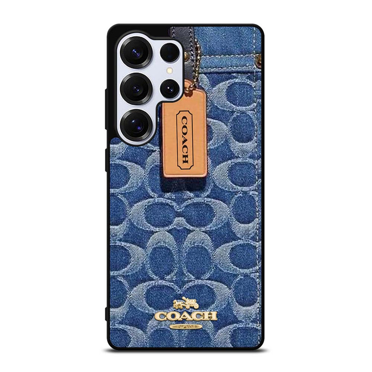 COACH NEW YORK LOGO JEANS BAG Samsung Galaxy S25 Ultra Case Cover
