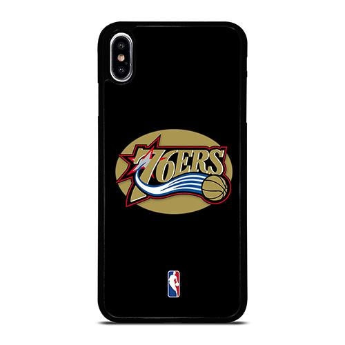 PHILADELPHIA 76ERS NBA GOLD LOGO iPhone XS Max Case Cover