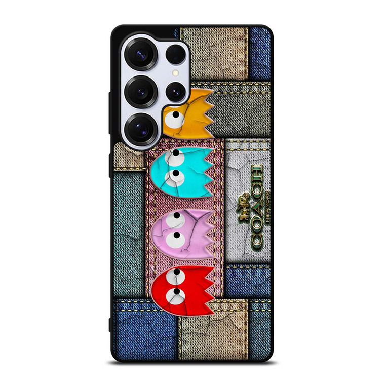 COACH NEW YORK PAC MAN Samsung Galaxy S25 Ultra Case Cover