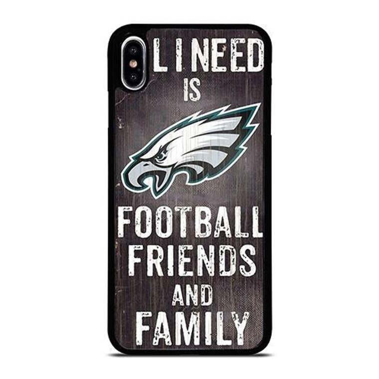 PHILADELPHIA EAGLES FOOTBALL QUOTES iPhone XS Max Case Cover