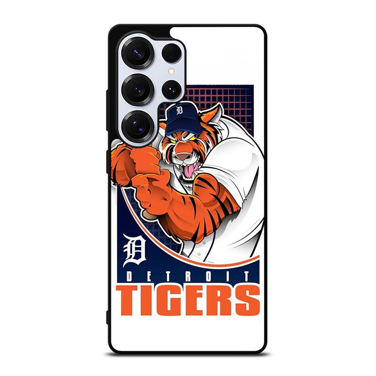 DETORIT TIGERS CLUB LOGO BASEBALL TEAM MLB ICON Samsung Galaxy S25 Ultra Case Cover