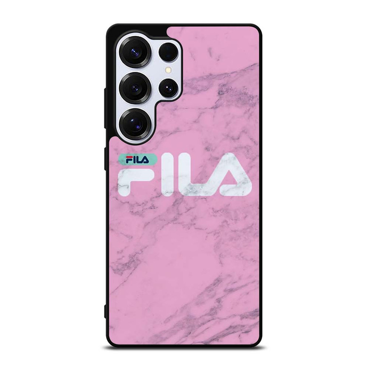 FILA SPORT PINK MARBLE LOGO Samsung Galaxy S25 Ultra Case Cover FILA SPORT PINK MARBLE LOGO Samsung Galaxy S25 Ultra Case Cover