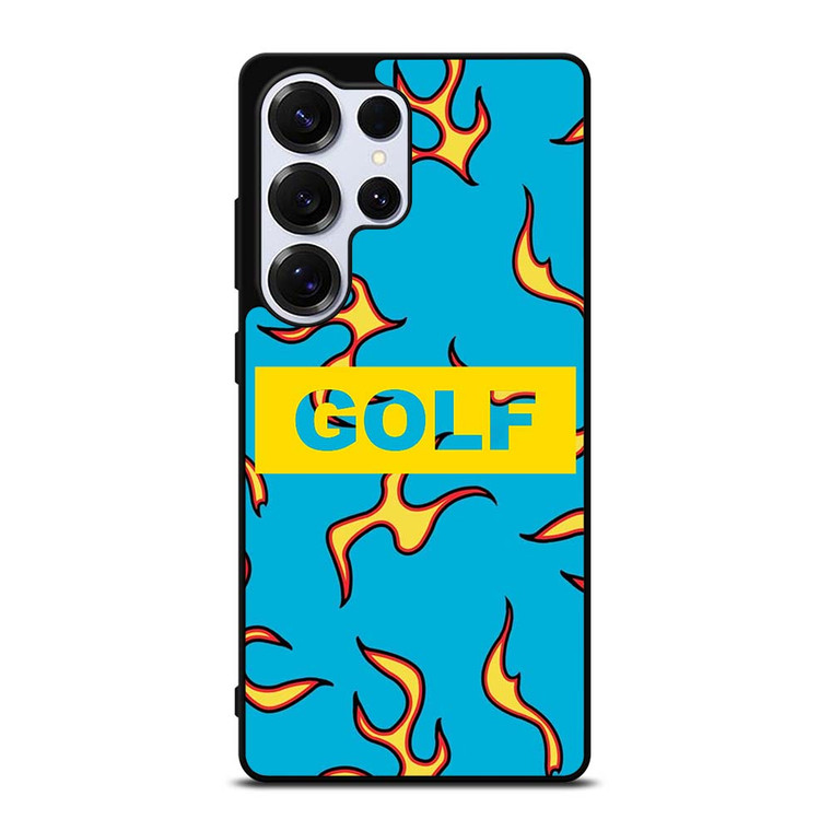 GOLF WANG FLAME LOGO Samsung Galaxy S25 Ultra Case Cover