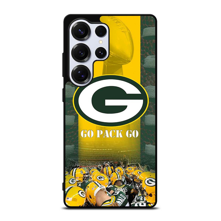 GREEN BAY PACKERS GO PACK GO Samsung Galaxy S25 Ultra Case Cover
