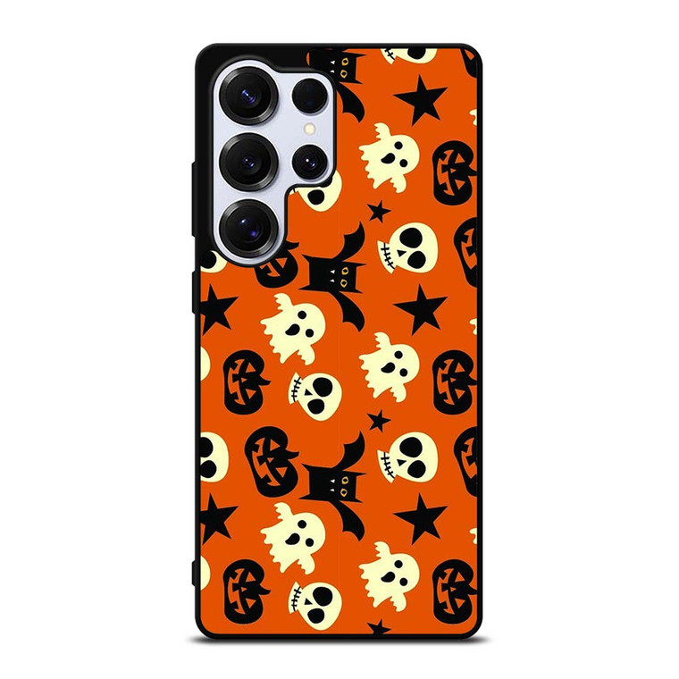 HALLOWEEN GHOST PATTERN Samsung Galaxy S25 Ultra Case Cover