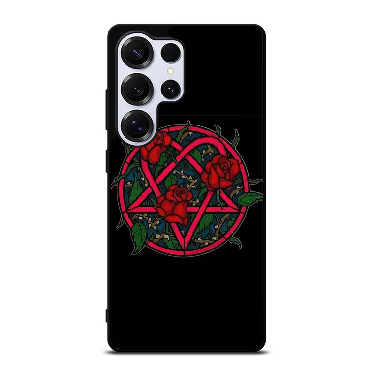 HIM BAND HEARTAGRAM FLOWER Samsung Galaxy S25 Ultra Case Cover