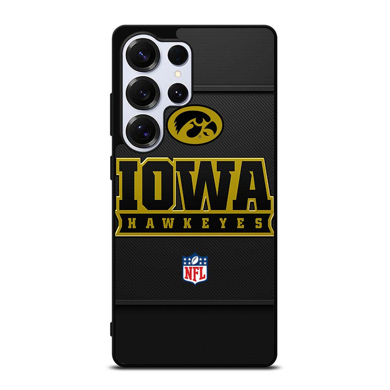 IOWA HAWKEYES CARBON LOGO Samsung Galaxy S25 Ultra Case Cover