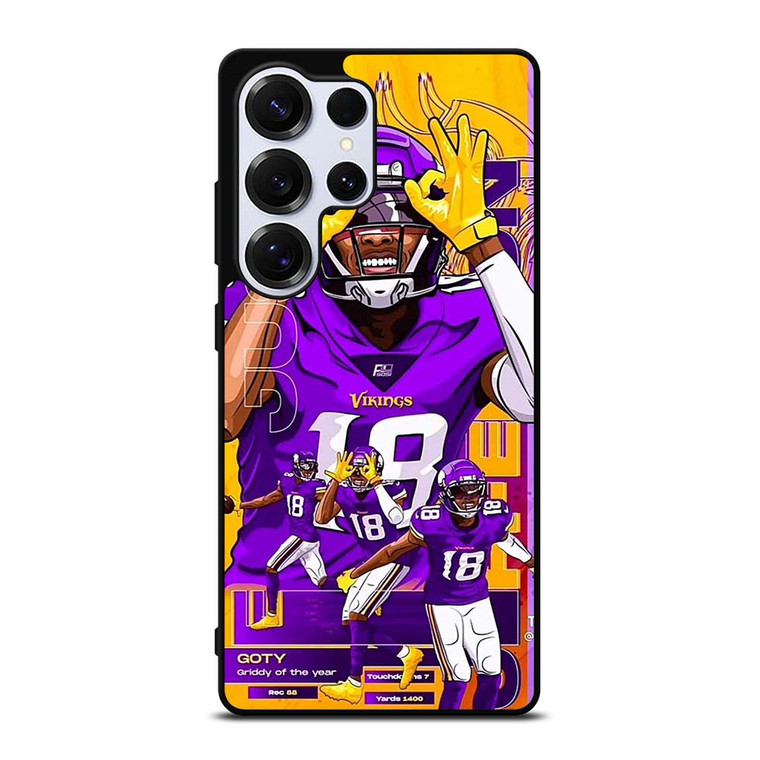 JUSTIN JEFFERSON MINNESOTA VIKINGS NFL Samsung Galaxy S25 Ultra Case Cover