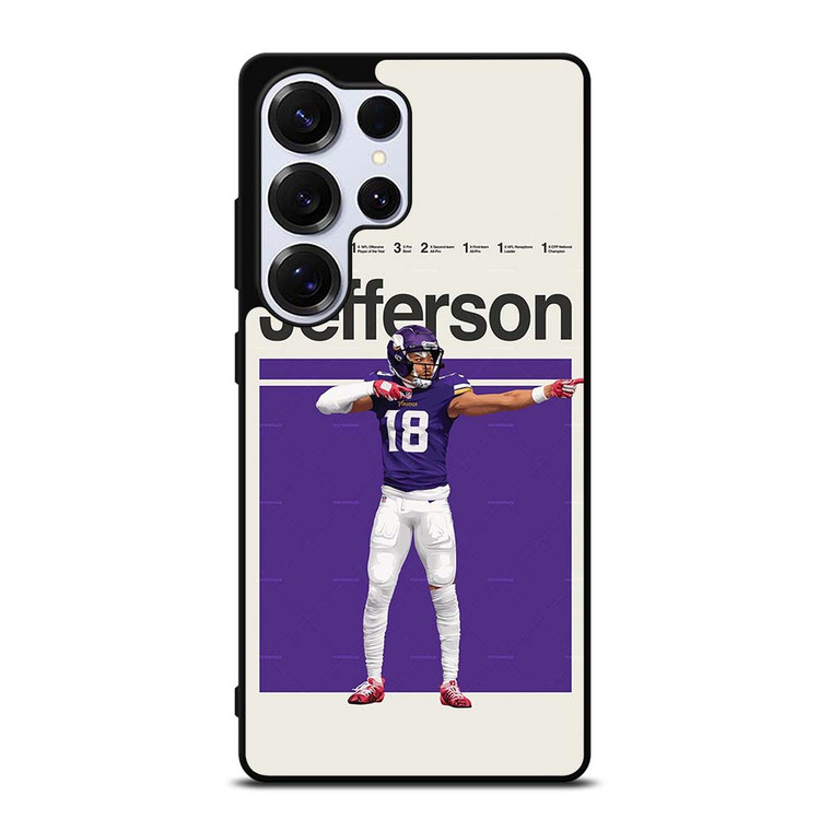 JUSTIN JEFFERSON NFL MINNESOTA VIKINGS Samsung Galaxy S25 Ultra Case Cover