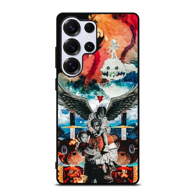 KANYE WEST ANGELS COLLAGE Samsung Galaxy S25 Ultra Case Cover