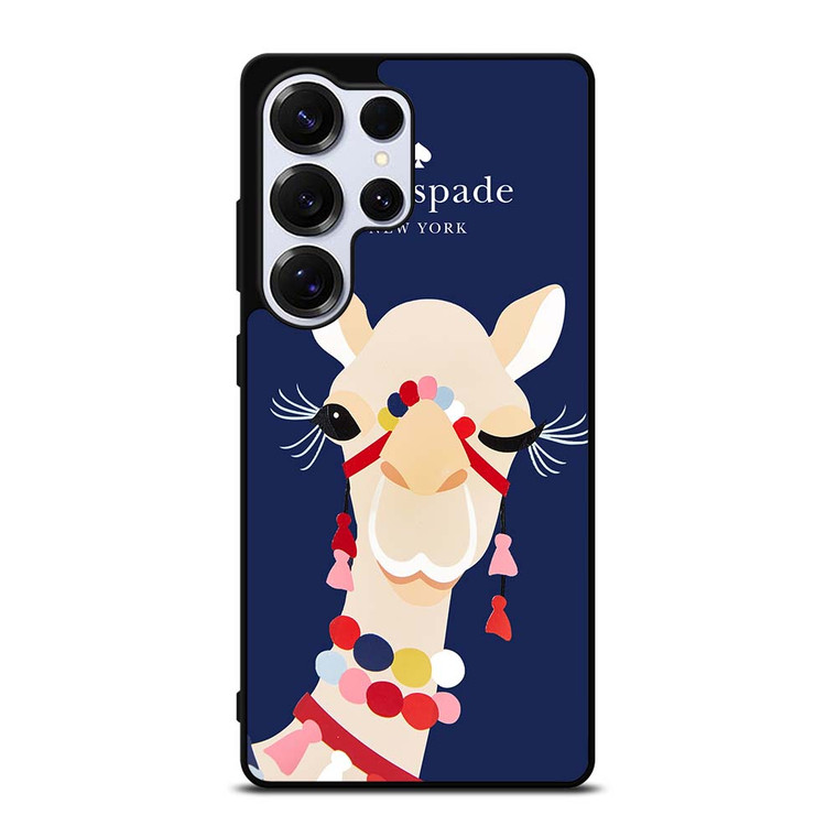 KATE SPADE CAMEL APPLIQUE Samsung Galaxy S25 Ultra Case Cover