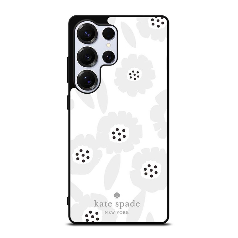 KATE SPADE GREY FLOWER Samsung Galaxy S25 Ultra Case Cover