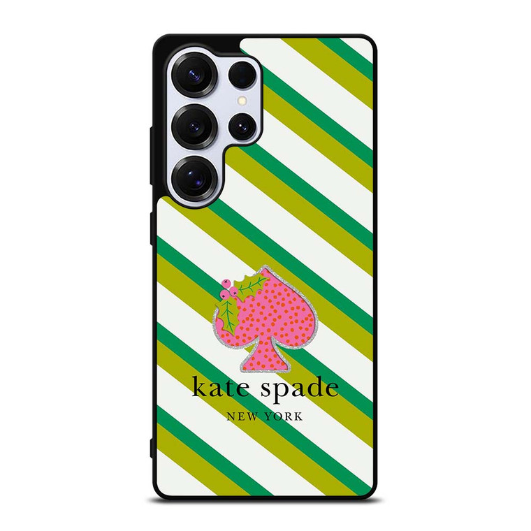 KATE SPADE NEW YORK LOGO FRUITY GREEN Samsung Galaxy S25 Ultra Case Cover