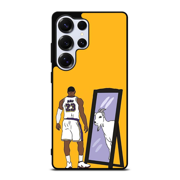 LEBRON JAMES MIRROR GOAT Samsung Galaxy S25 Ultra Case Cover