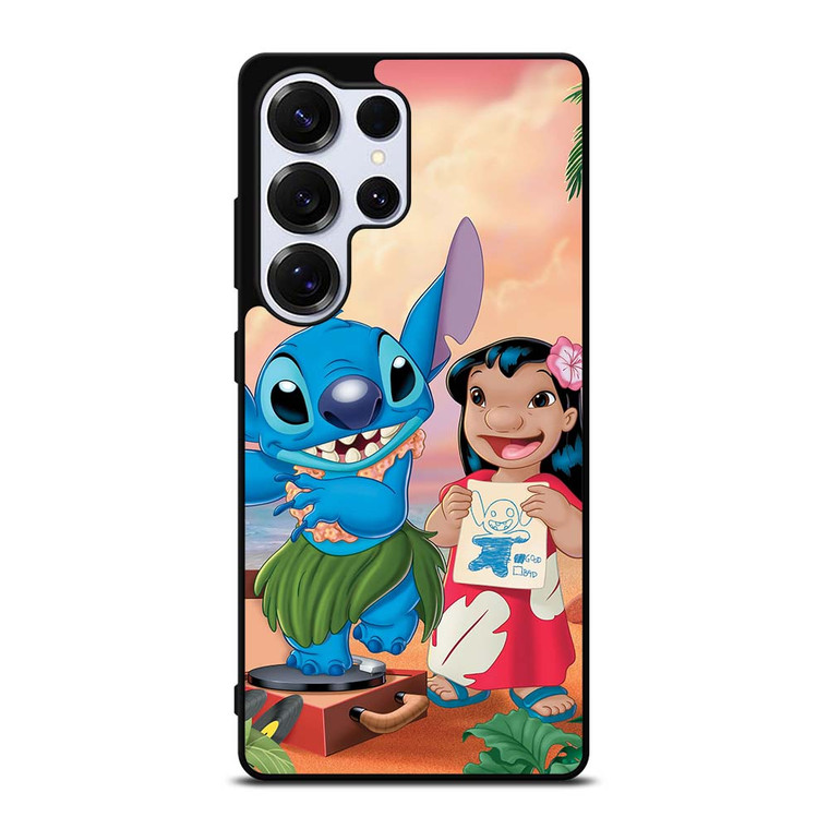 LILO AND STITCH CARTOON Samsung Galaxy S25 Ultra Case Cover