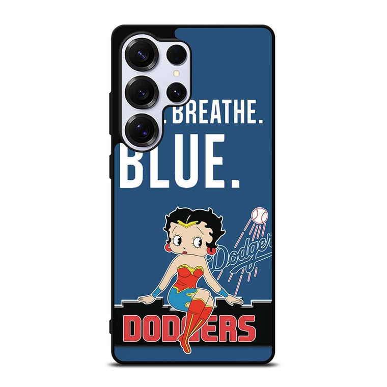 LOS ANGELES BETTY BOOP DODGERS Samsung Galaxy S25 Ultra Case Cover