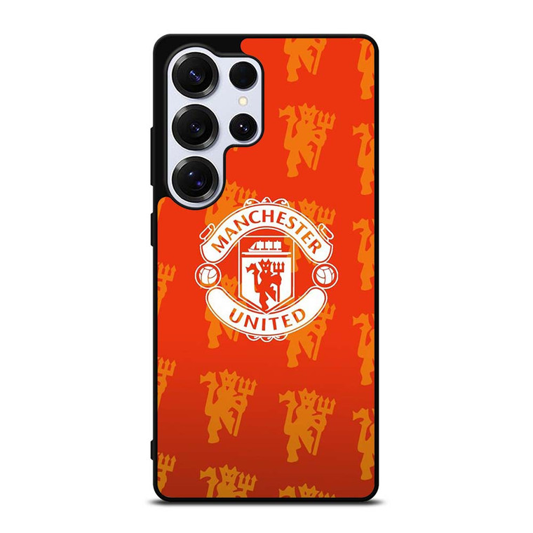 MANCHESTER UNITED FC LOGO RED DEVILS Samsung Galaxy S25 Ultra Case Cover