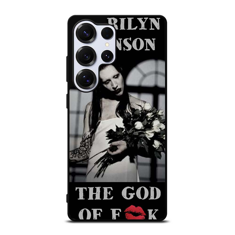 MARILYN MANSON THE GOD OF FUCK Samsung Galaxy S25 Ultra Case Cover