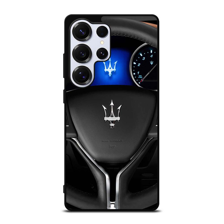 MASERATI STEERING WHEEL LOGO Samsung Galaxy S25 Ultra Case Cover