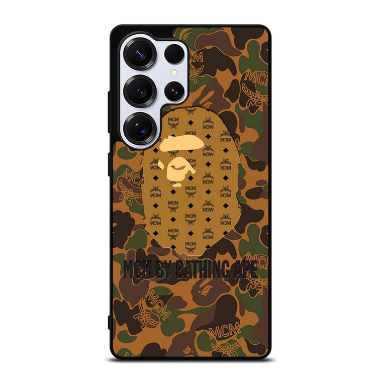 MCM BY BATHING APE CAMO Samsung Galaxy S25 Ultra Case Cover