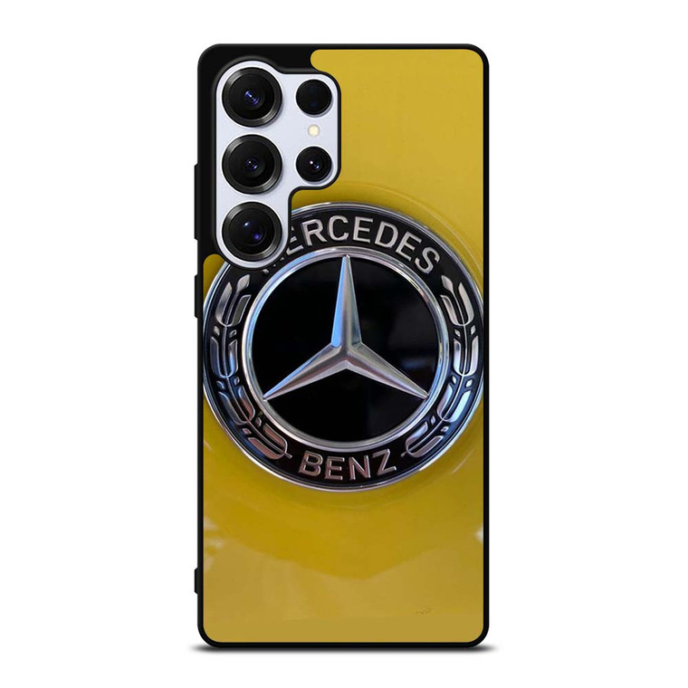 MERCEDES BENZ CAR LOGO YELLOW ICON Samsung Galaxy S25 Ultra Case Cover