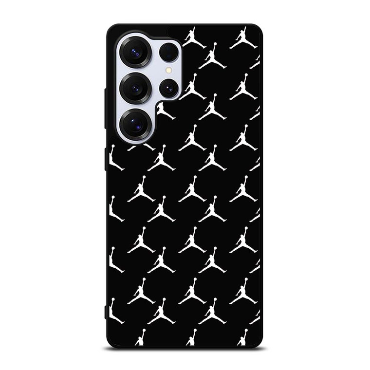 MICHAEL JORDAN SYMBOL BLACK PATTERN Samsung Galaxy S25 Ultra Case Cover