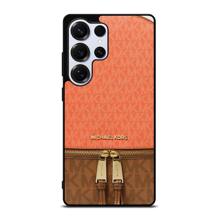 MICHAEL KORS MK LOGO BACKPACK ORANGE BAG Samsung Galaxy S25 Ultra Case Cover