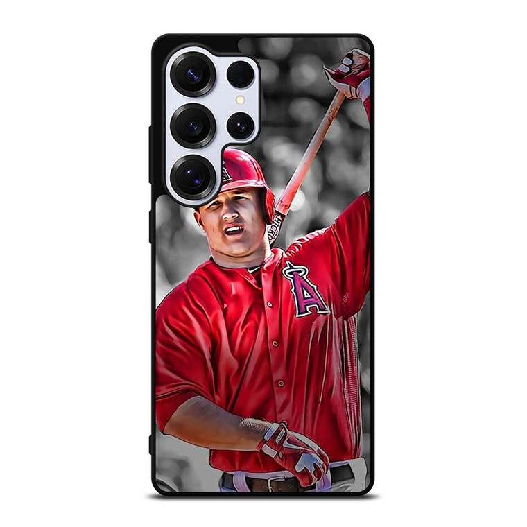 MIKE TROUT BASEBALL LOS ANGELES ANGELS Samsung Galaxy S25 Ultra Case Cover