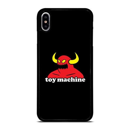 TOY MACHINE SKATEBOARD LOGO iPhone XS Max Case Cover
