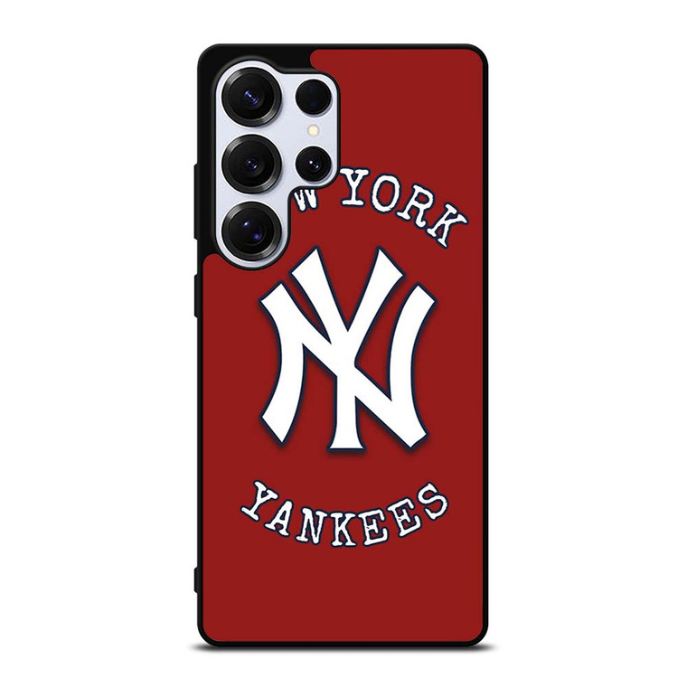 NEW YORK YANKEES BASEBALL LOGO RED Samsung Galaxy S25 Ultra Case Cover