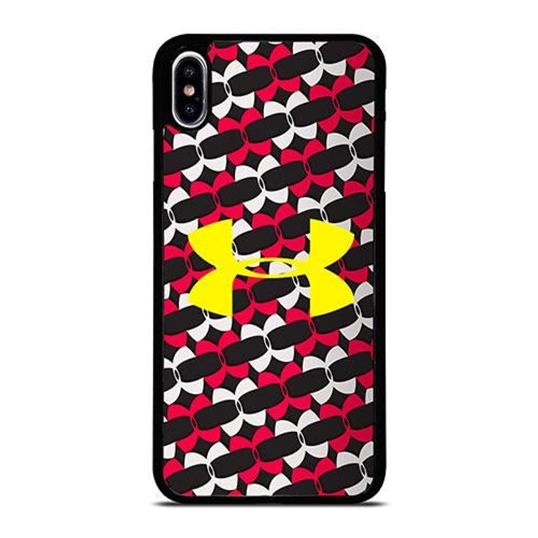 UNDER ARMOUR LOGO PATTERN iPhone XS Max Case Cover