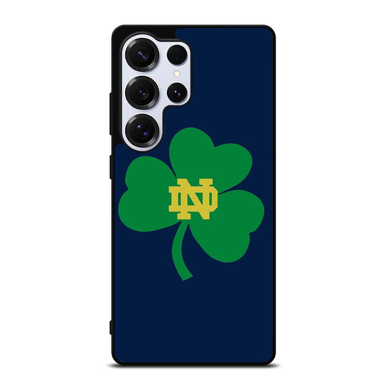 NOTRE DAME FIGHTING IRISH CLOVER LOGO Samsung Galaxy S25 Ultra Case Cover