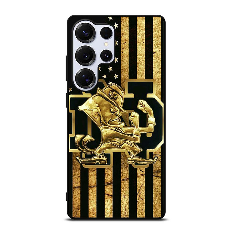 NOTRE DAME FIGHTING IRISH GOLD Samsung Galaxy S25 Ultra Case Cover