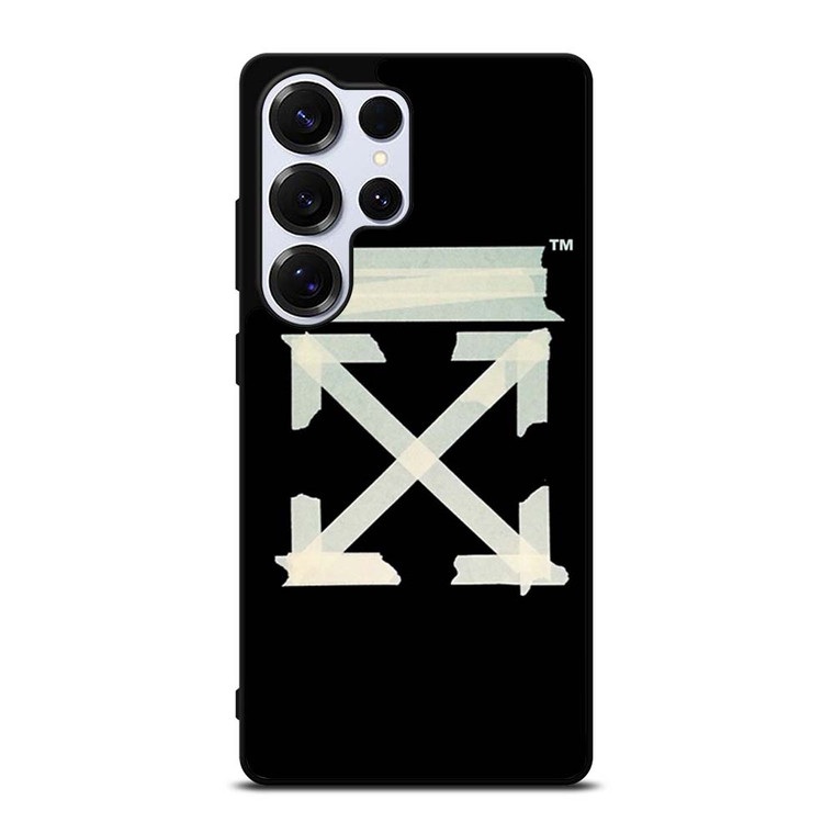 OFF WHITE TAPE LOGO Samsung Galaxy S25 Ultra Case Cover
