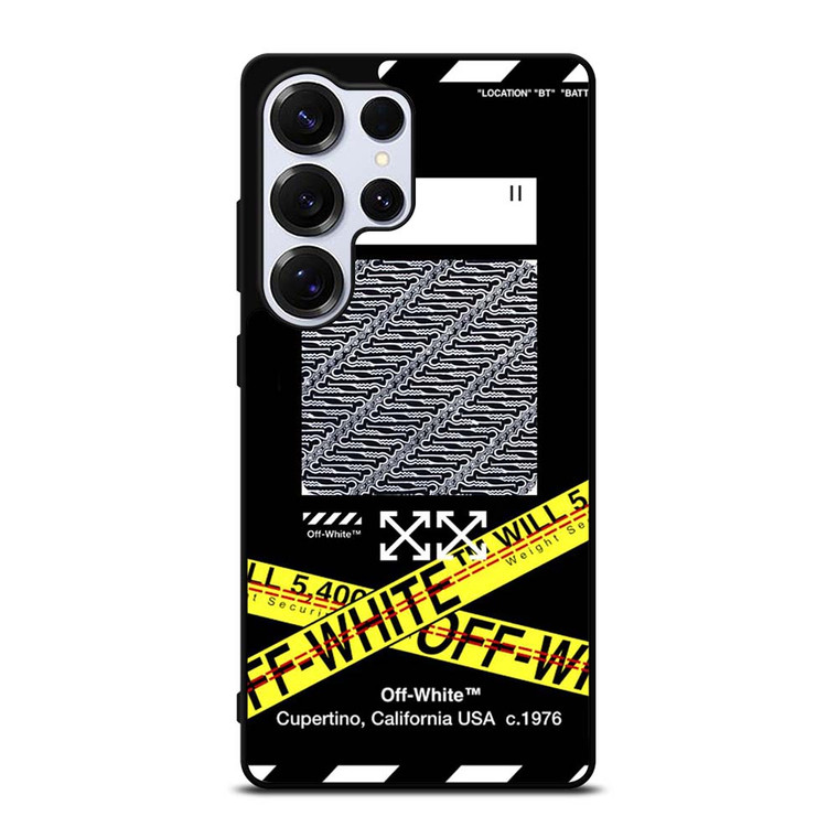 OFF WHITE X BATIK Samsung Galaxy S25 Ultra Case Cover