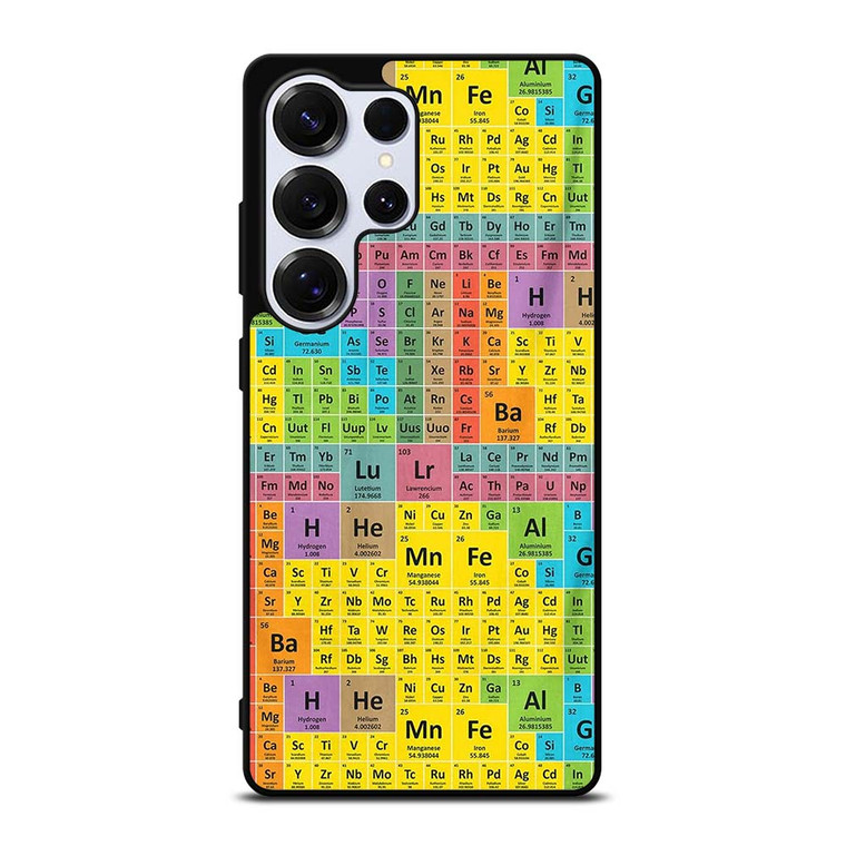 PERIODICAL TABLE SHEET Samsung Galaxy S25 Ultra Case Cover