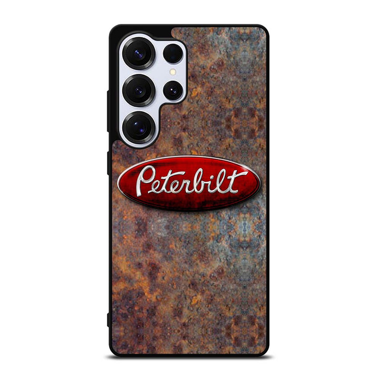 PETERBILT TRUCK RUSTY METAL LOGO Samsung Galaxy S25 Ultra Case Cover