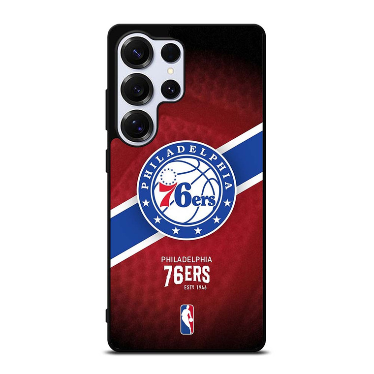 PHILADELPHIA 76ERS NBA TEAM LOGO Samsung Galaxy S25 Ultra Case Cover