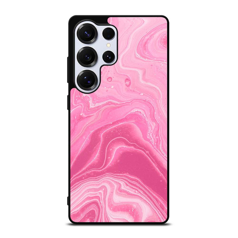PINK LIQUID TEXTURES Samsung Galaxy S25 Ultra Case Cover