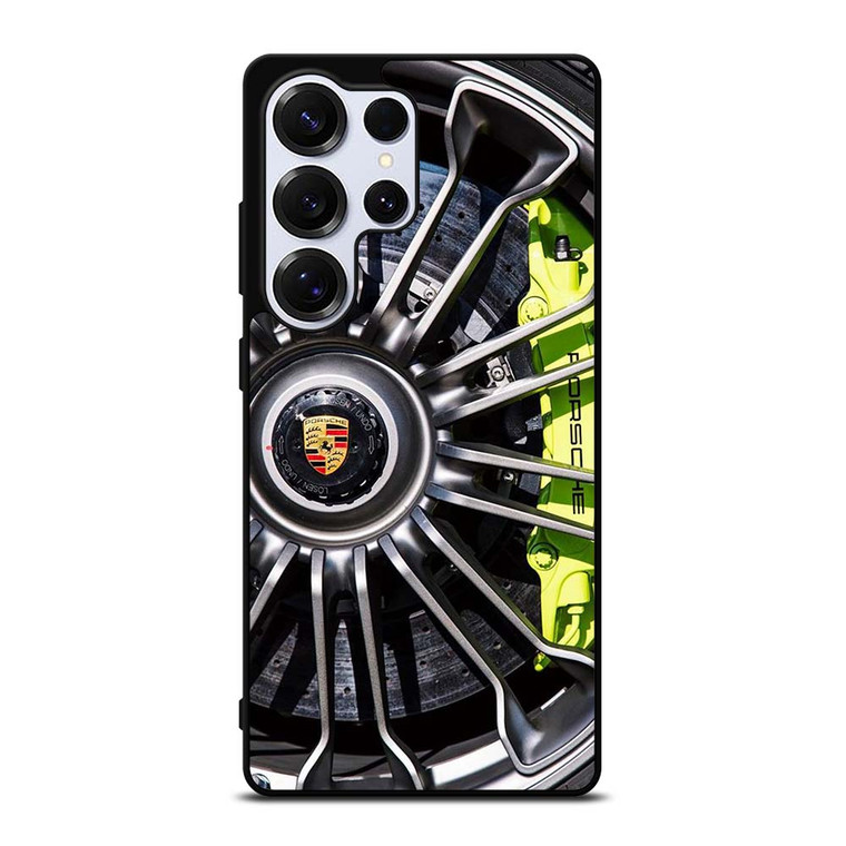 PORSCHE CAR ICON WHEEL LOGO Samsung Galaxy S25 Ultra Case Cover