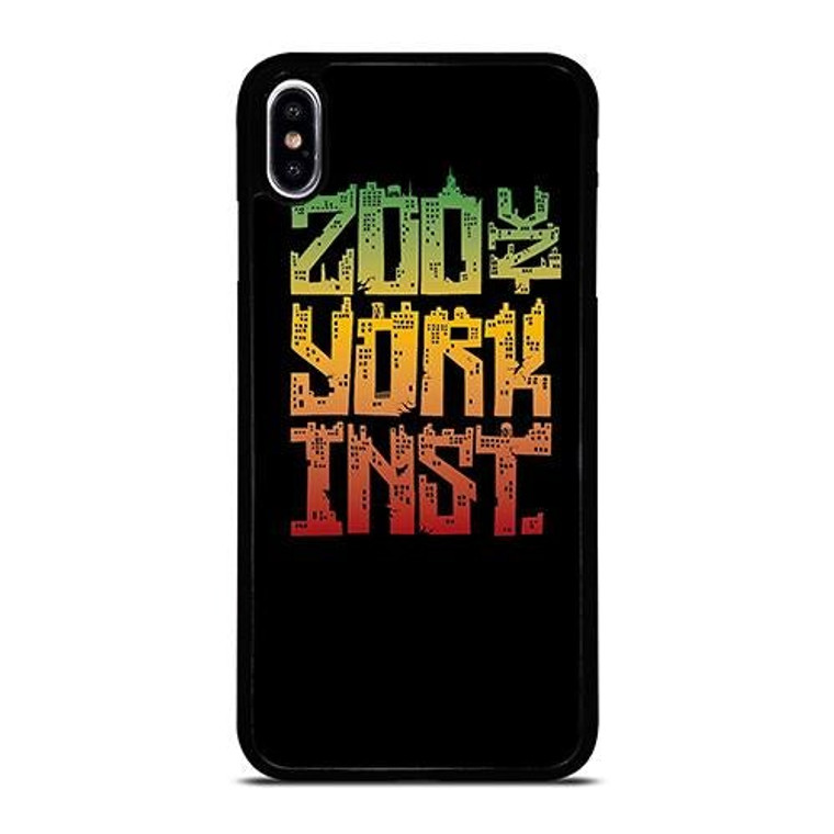 ZOO YORK INST iPhone XS Max Case Cover