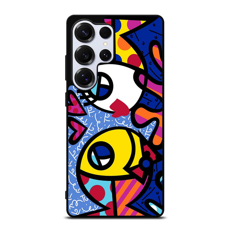 ROMERO BRITTO FISH LOVE Samsung Galaxy S25 Ultra Case Cover