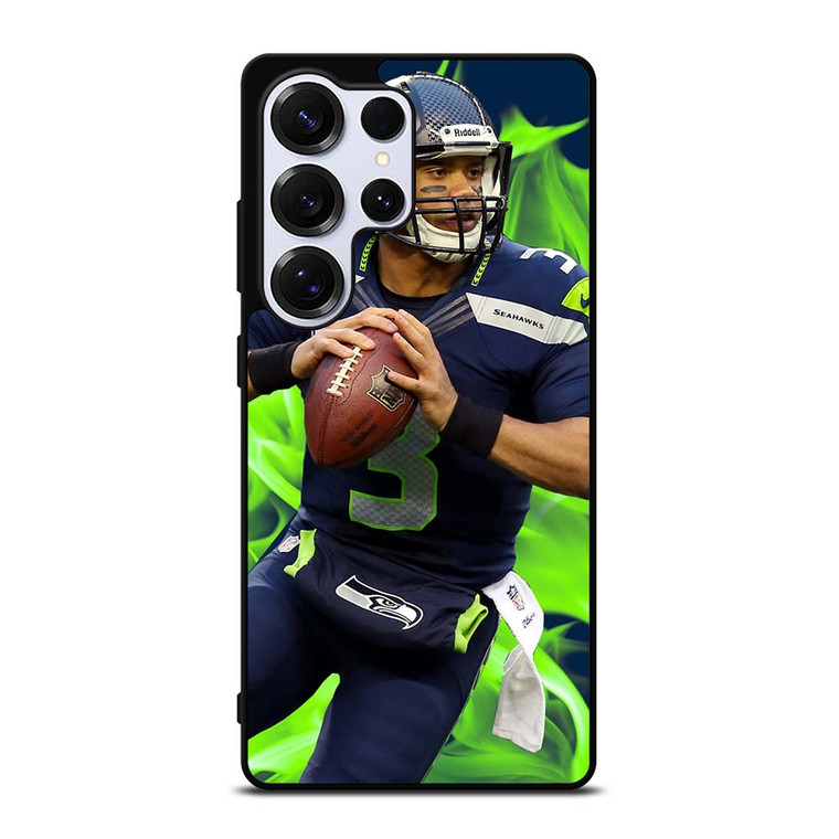 RUSSELL WILSON SEATTLE SEAHAWK NFL Samsung Galaxy S25 Ultra Case Cover