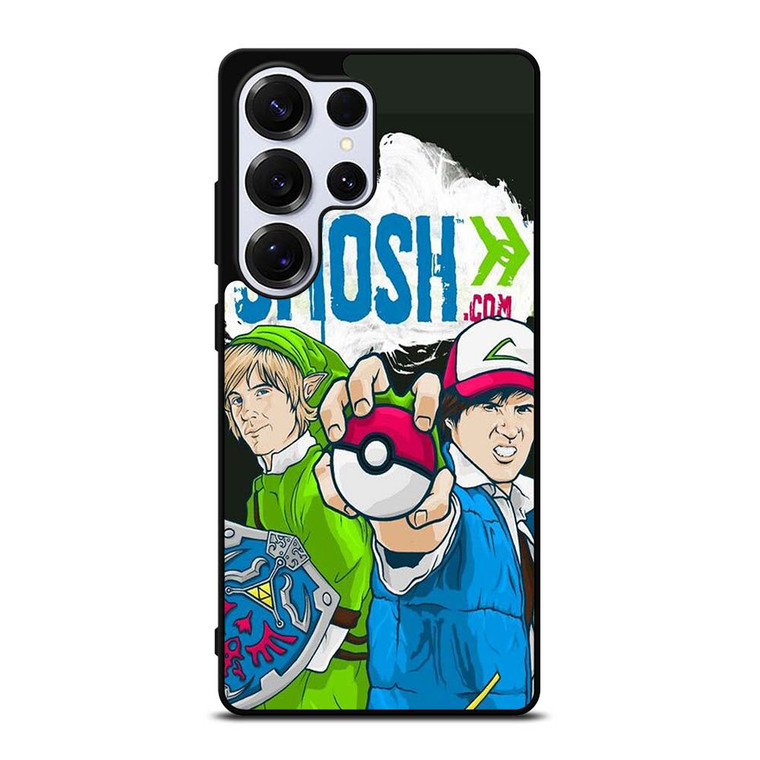 SMOSH ZELDA AND POKEMON Samsung Galaxy S25 Ultra Case Cover