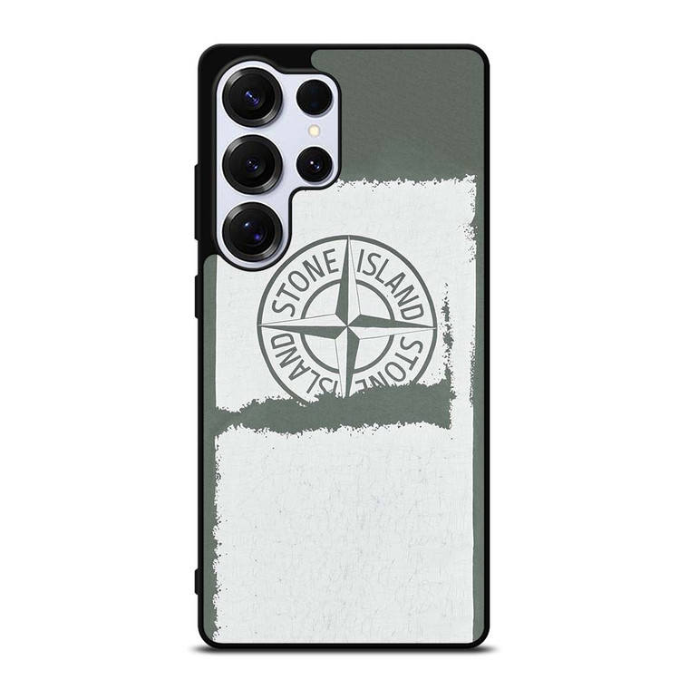 STONE ISLAND LOGO SCRATCHED Samsung Galaxy S25 Ultra Case Cover