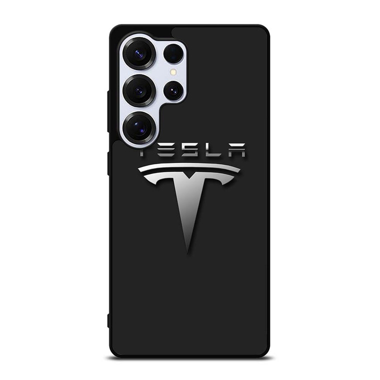 TESLA CAR LOGO Samsung Galaxy S25 Ultra Case Cover